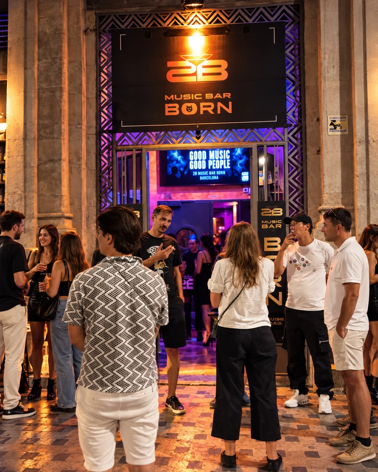 Entrada de una sesión de MOVA Barcelona